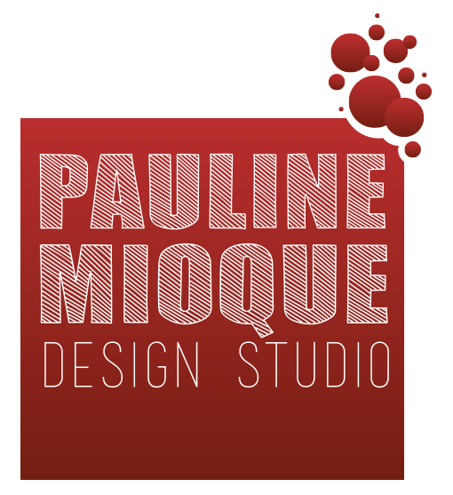 Logo Pauline Mioque Design Studio